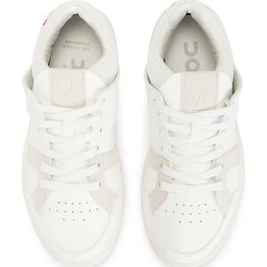 ‼️SOLD On The Roger Clubhouse Sneaker in White & Sand